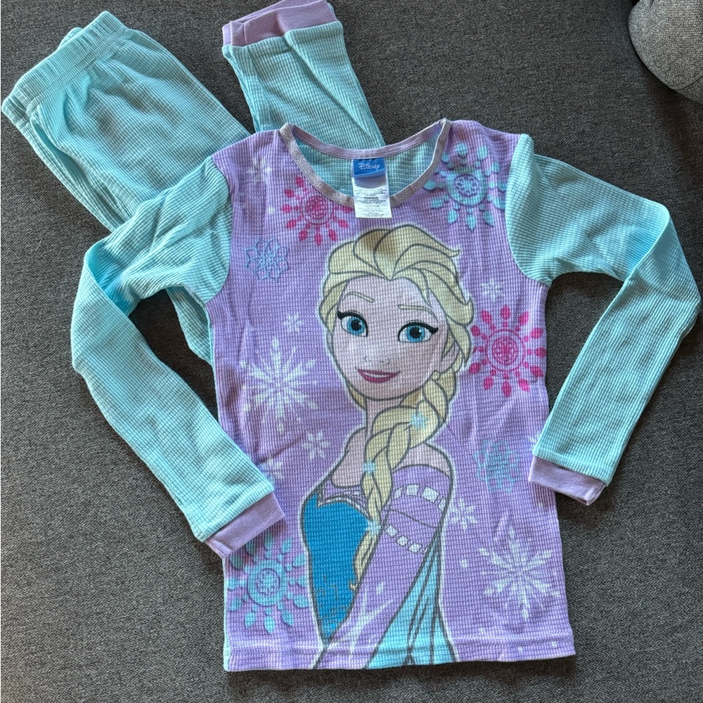 NWOT Frozen / Elsa Disney Pajamas Girls 8